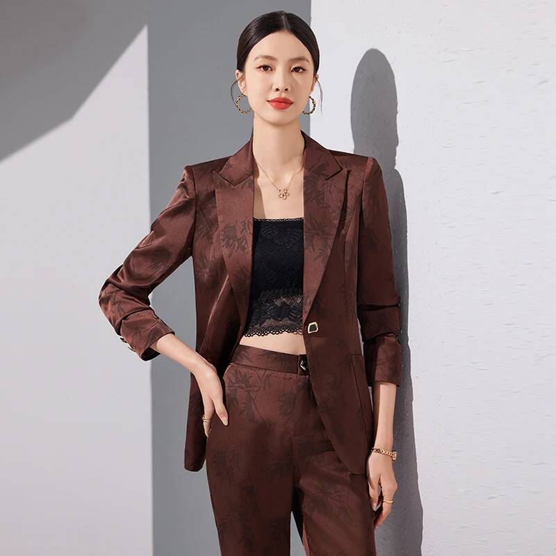 Women'S Formal Wear Pantsuits - Combinaisons de pantalons formelles en tissu