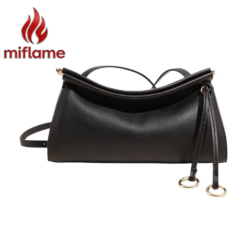 Structured Handbag Work - Sac à bandoulière en cuir vintage