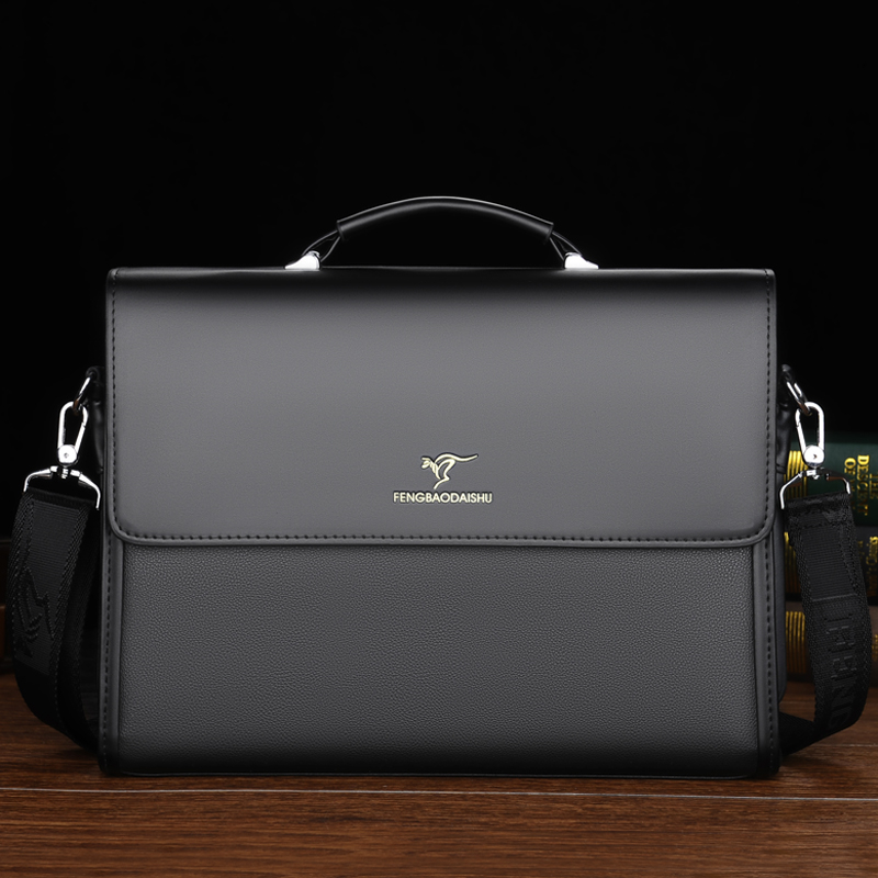 Structured Handbag Work - Porte-documents de luxe en cuir pour