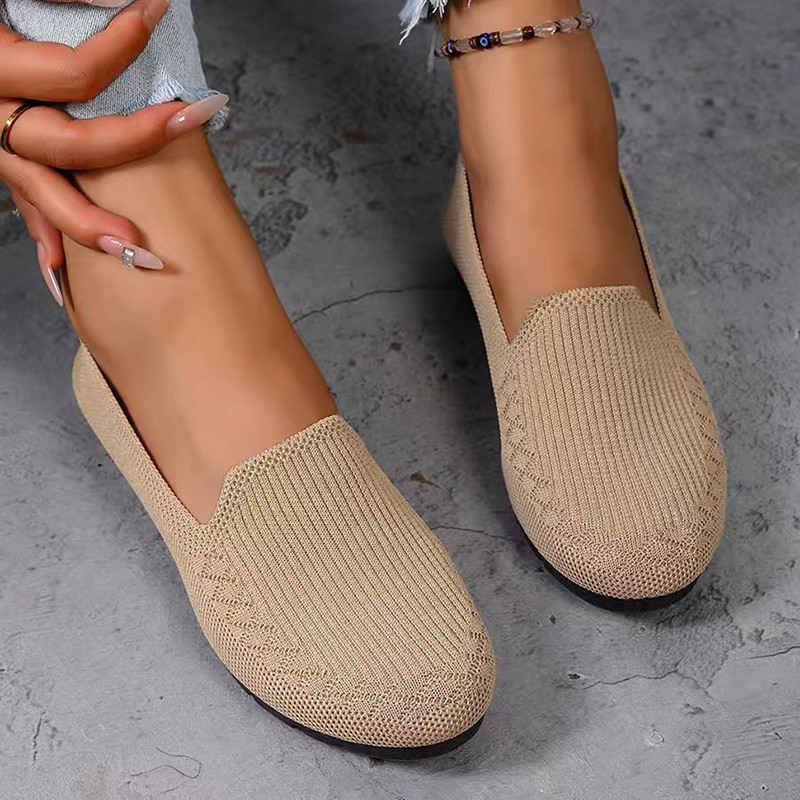 Formal Wear Women'S Loafers - Mocassins en tricot pour femmes, chaussures