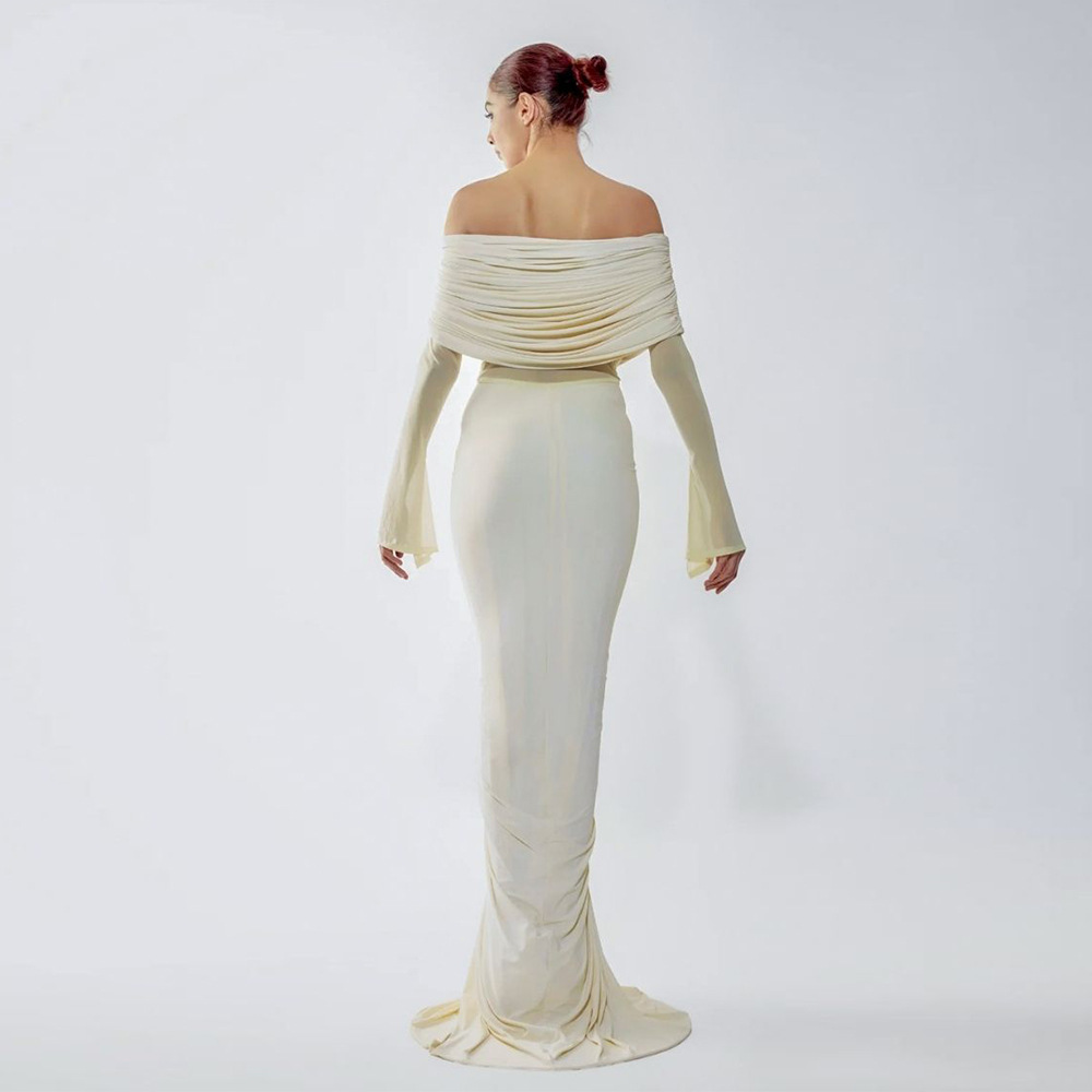Robe de bal Beige pour femmes, - Women'S Formal Wear For Wedding Guest avis et prix