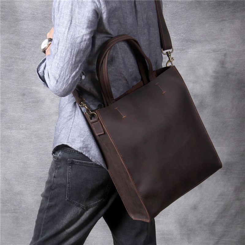 Sac fourre-tout Vintage en cui - Structured Handbag Work avis et prix