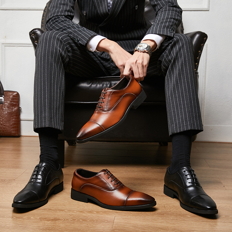 Mocassins à bout pointu en cui - Formal Wear Women'S Loafers avis et prix
