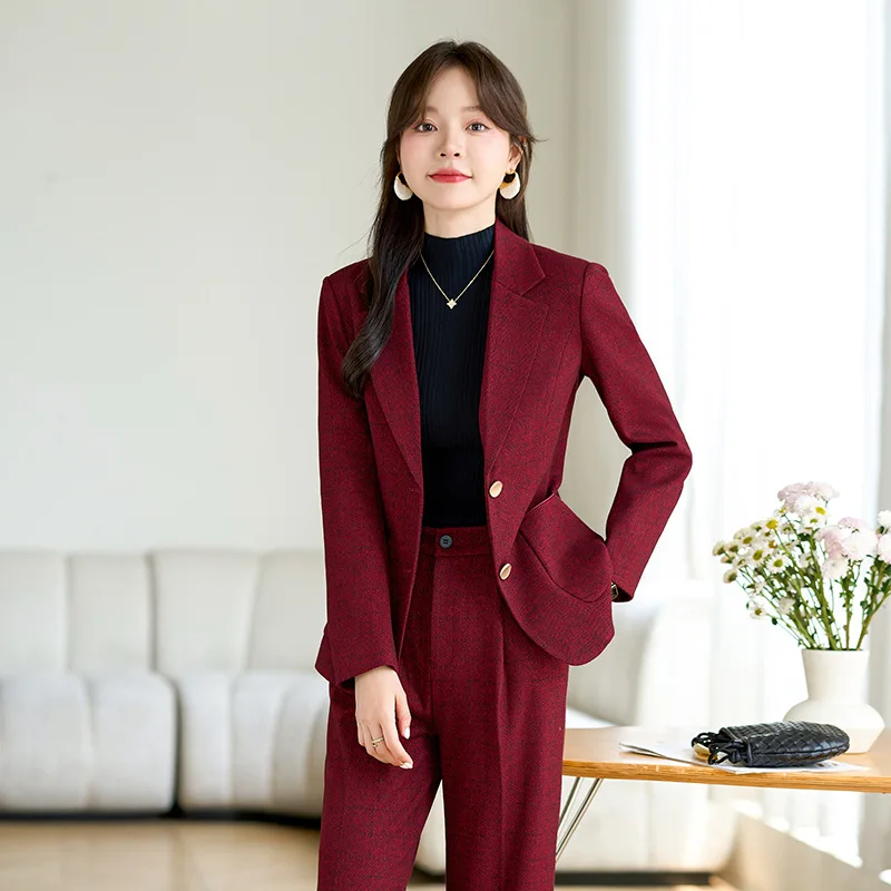 Pop haute qualité tissu velour - Women'S Formal Wear Pantsuits avis et prix