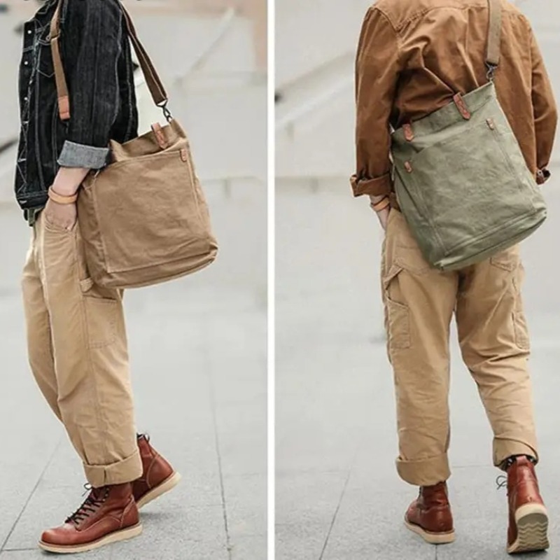 Sac fourre-tout en toile et cu - Structured Handbag Work avis et prix