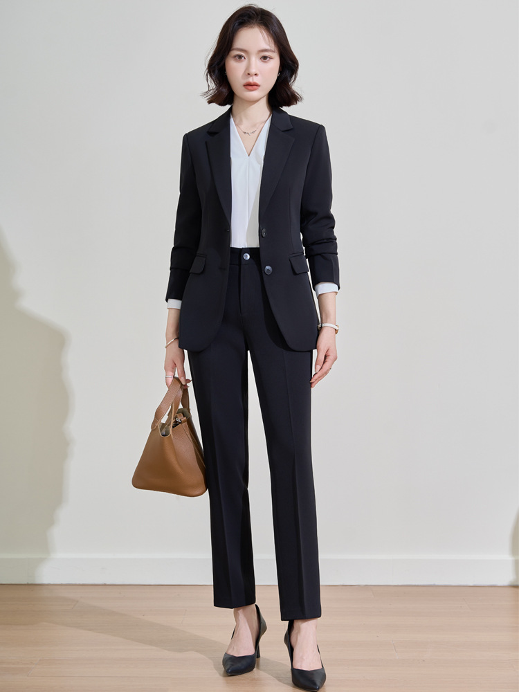 Costume professionnel bleu mar - Women'S Formal Wear Pantsuits avis et prix