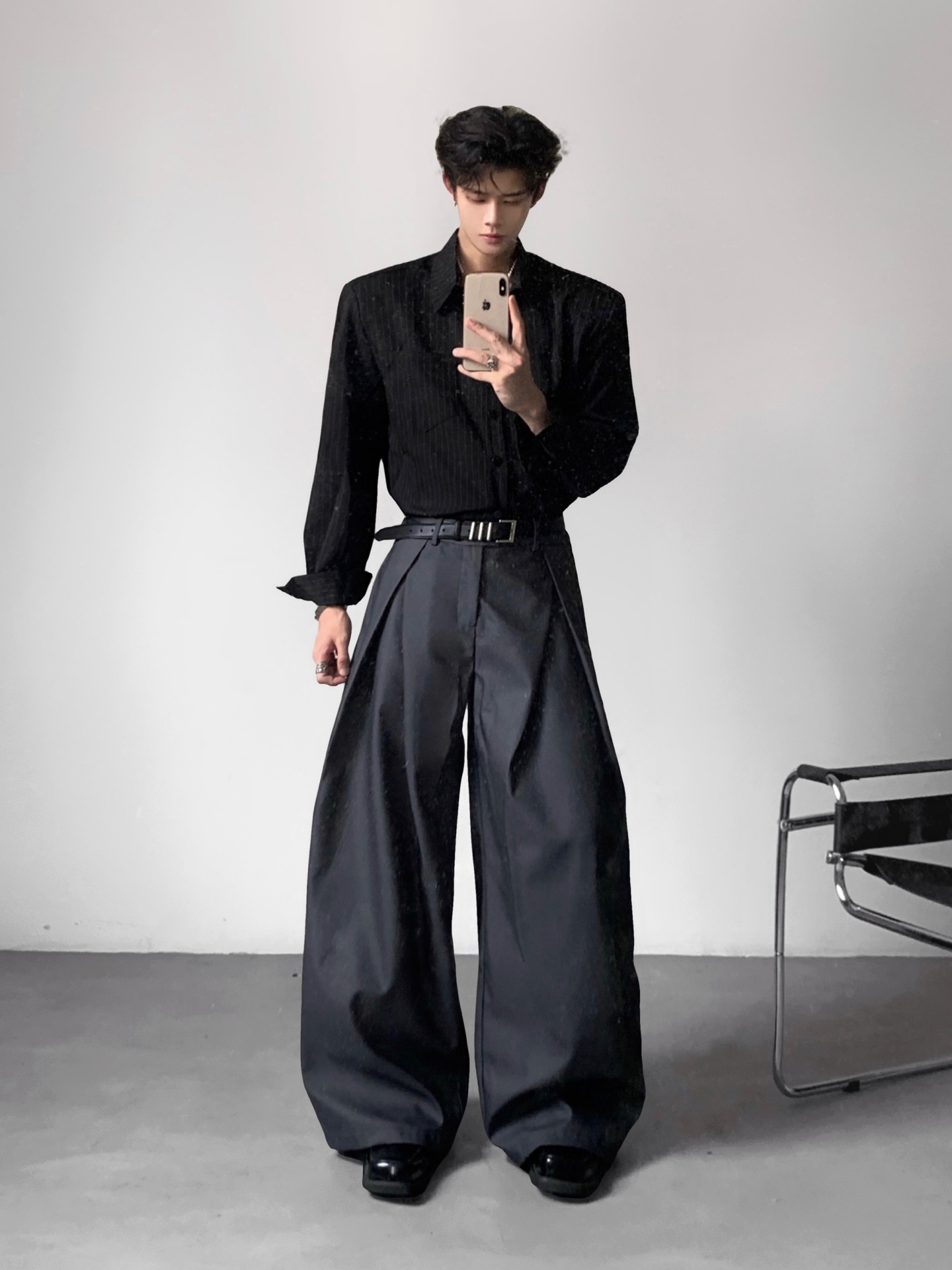 Pantalon de costume ample et f - Tailored Trouser Wide avis et prix