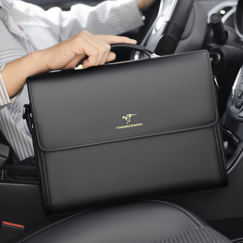 Porte-documents de luxe en cui - Structured Handbag Work avis et prix