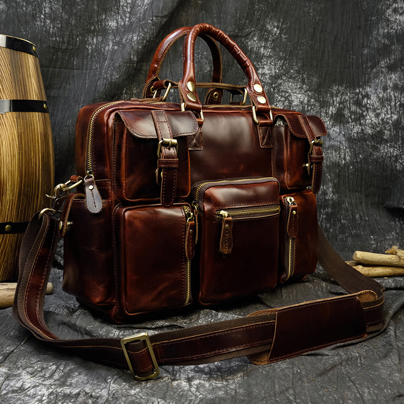 Porte-documents en cuir de vac - Structured Handbag Work avis et prix
