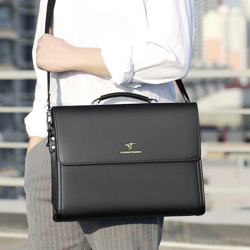Porte-documents de luxe en cui - Structured Handbag Work avis et prix