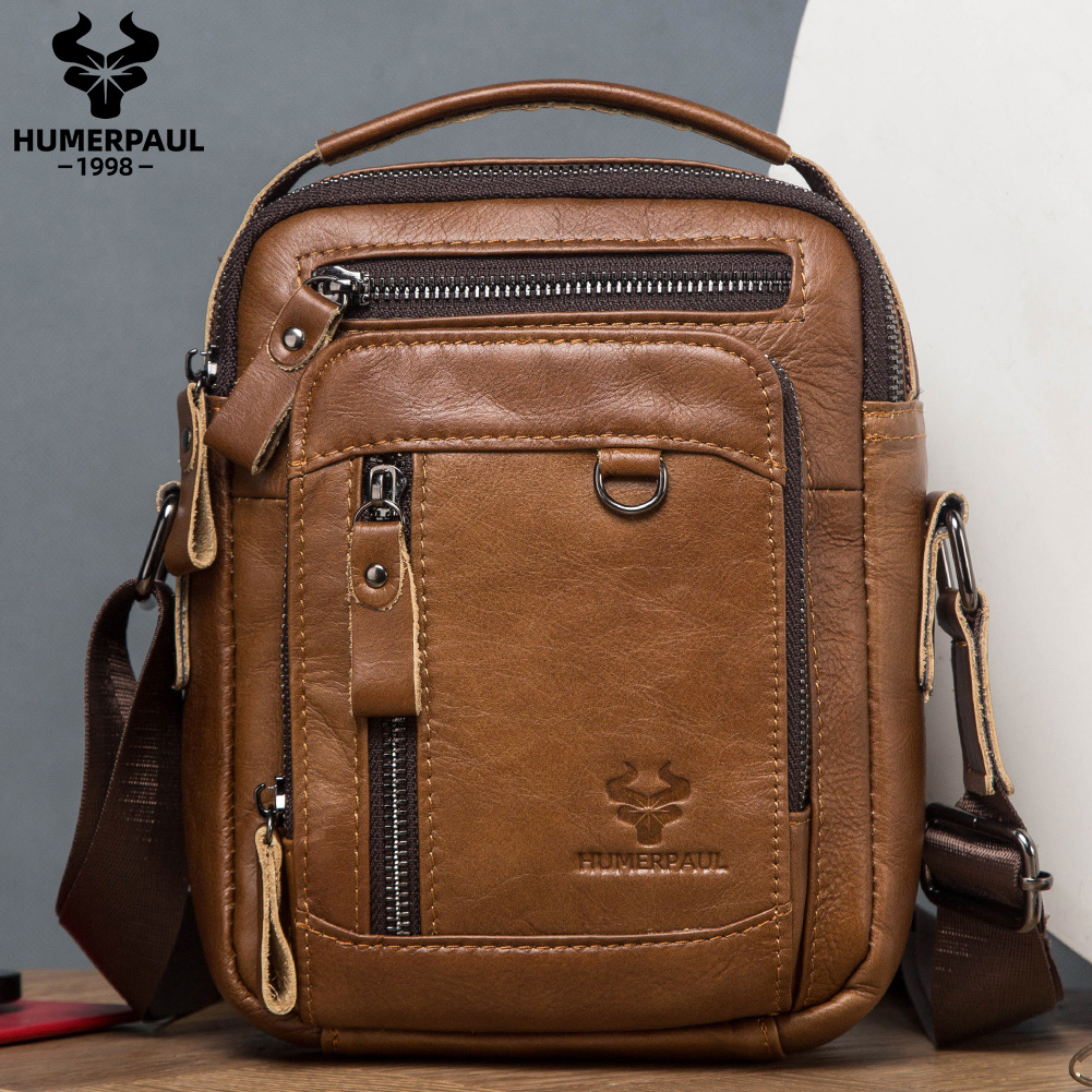 HUMERPAUL-Sac messager en cuir - Structured Handbag Work avis et prix