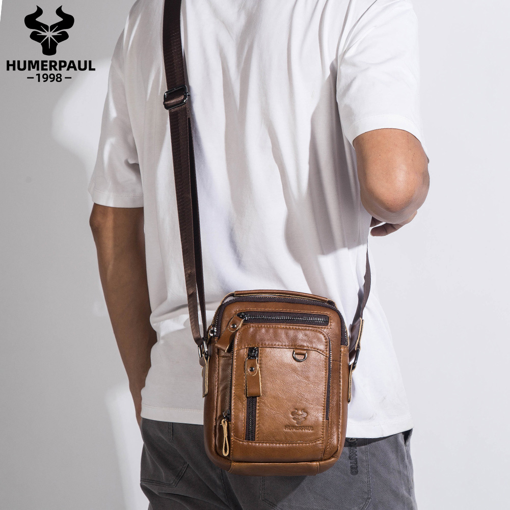 HUMERPAUL-Sac messager en cuir - Structured Handbag Work avis et prix
