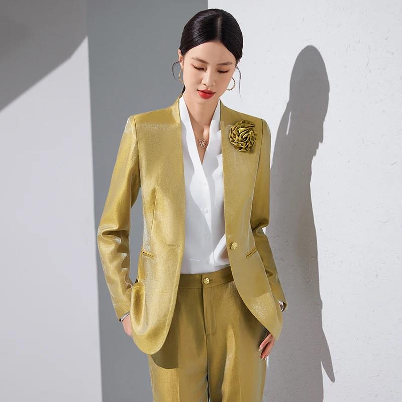 Ensemble blazer et pantalon po - Women'S Formal Wear Pantsuits avis et prix