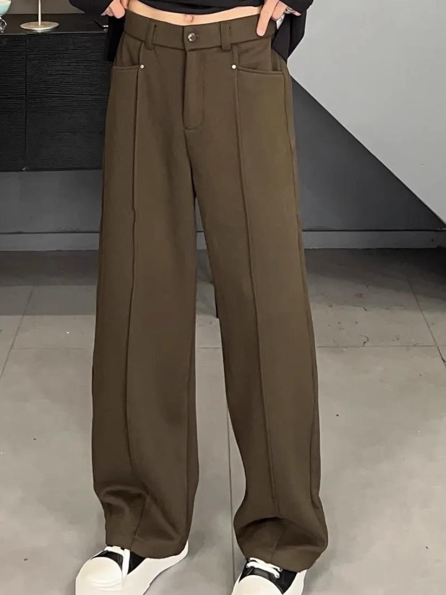Pantalon décontracté style cor - Tailored Trouser Wide avis et prix